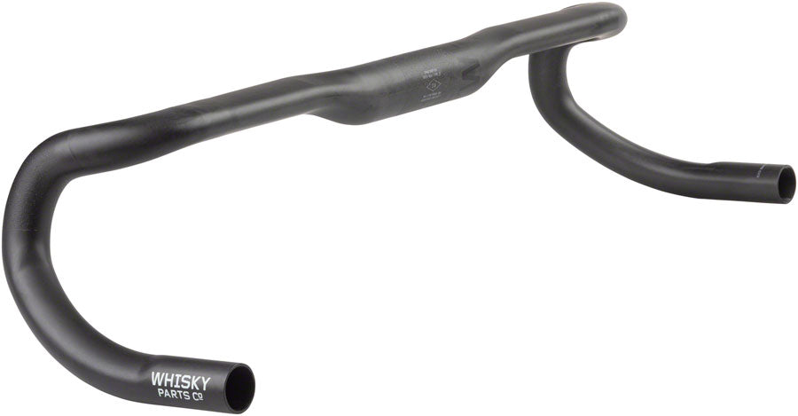 WHISKY Spano Drop Handlebar - Carbon 31.8mm 48cm Black Handlebars Whisky Parts Co.   
