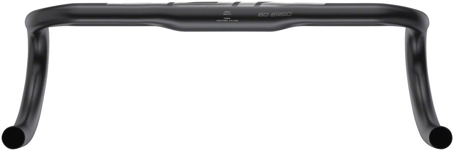 Zipp Service Course SL-80 Ergo Drop Handlebar - Aluminum 31.8mm 40cm Matte BLK A2 Handlebars Zipp Speed Weaponry   