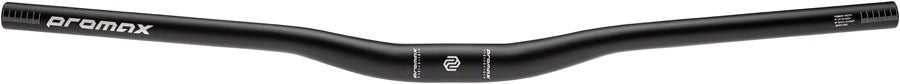 Promax Gryf 6 Handlebar - 31.8mm Clamp 18mm Rise Black Flat/Riser Handlebar Promax   