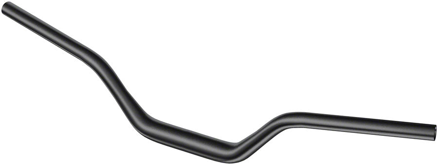 Zoom Riser Handlebar - 86mm Rise 31.8mm Clamp 700mm Width Black Flat/Riser Handlebar Zoom   