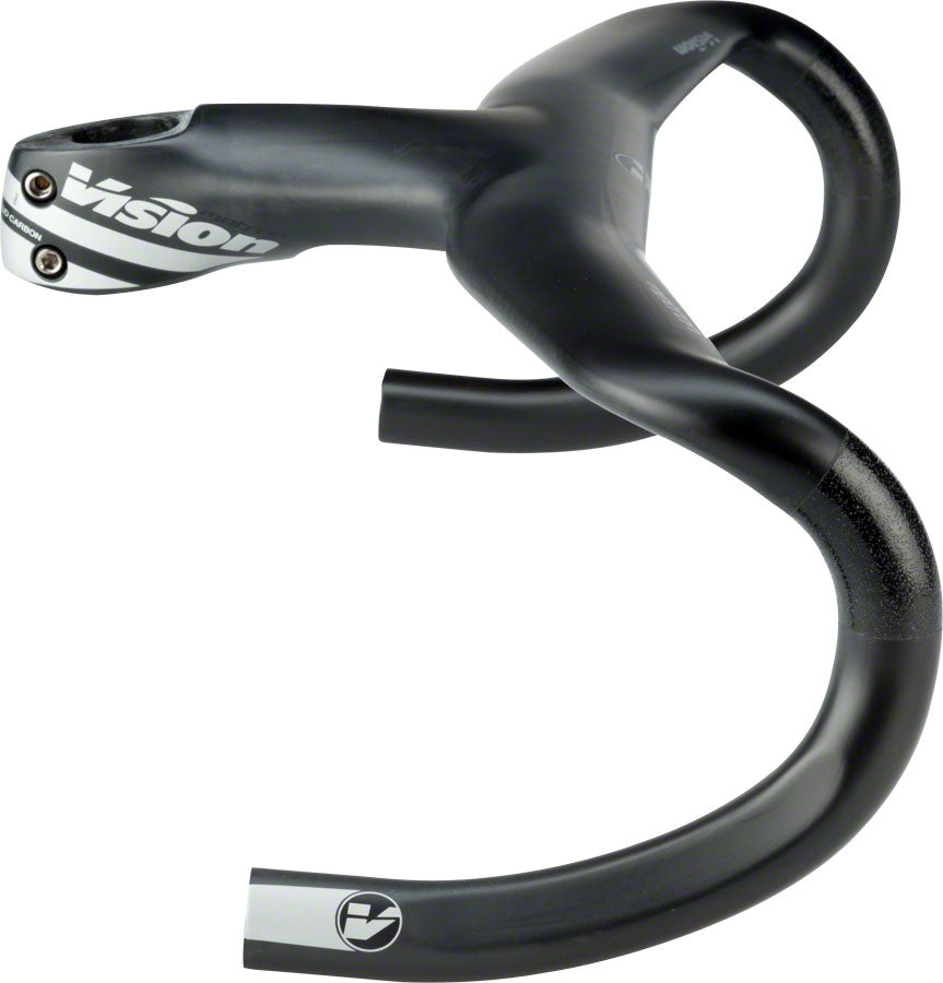 Vision Metron 5D Drop Handlebar - Carbon Integrated 44cm Black Handlebars Vision   