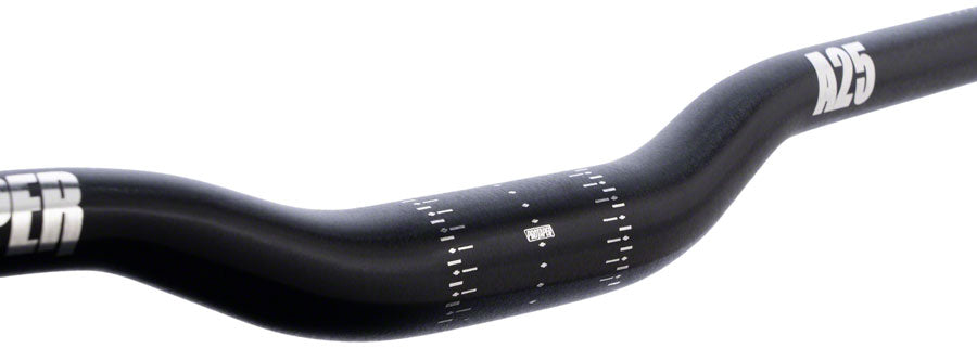 ProTaper A25 Handlebar - 810mm 25mm Rise 31.8mm Aluminum Polish Black Flat/Riser Handlebar ProTaper   