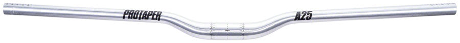 ProTaper A25 Handlebar - 810mm 25mm Rise 35mm Aluminum Polished Silver Flat/Riser Handlebar ProTaper   