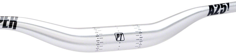 ProTaper A25Y Handlebar - 680mm 25mm Rise 31.8mm Aluminum Polished Silver Flat/Riser Handlebar ProTaper   