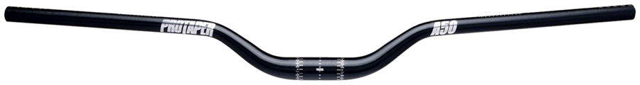 ProTaper A50 Handlebar - 810mm 50mm Rise 31.8mm Aluminum Polish Black Flat/Riser Handlebar ProTaper   