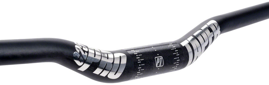 ProTaper C25 Handlebar - 810mm 25mm Rise 31.8mm Carbon Polish Black/Chrome Flat/Riser Handlebar ProTaper   
