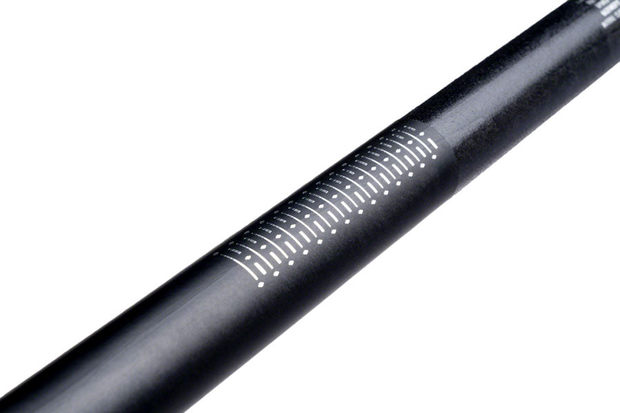 ProTaper C25 Handlebar - 810mm 25mm Rise 35.0mm Carbon Polish Black/Chrome Flat/Riser Handlebar ProTaper   
