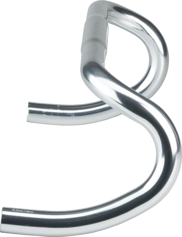 Dimension Short Drop Handlebar - Aluminum 26mm 40cm Silver Handlebars Dimension   