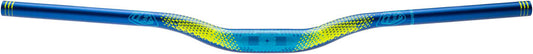 Truvativ Descendant CoLab Troy Lee Designs Riser Bar - 35mm clamp 760mm width 25mm rise Starburst Cyan/Blue Flat/Riser Handlebar TruVativ   