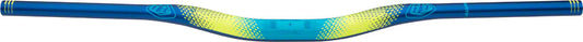 TruVativ Descendant Troy Lee Design Al 800mm Width 25mm Rise Starburst Cyan Blue/BLK Flat/Riser Handlebar TruVativ   