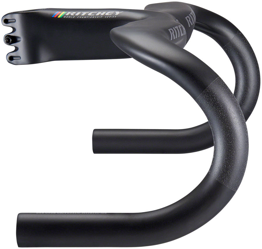 Ritchey WCS Carbon Solostreem Drop Handlebar - Carbon Integrated 44cm Matte Carbon 130mm Handlebars Ritchey   