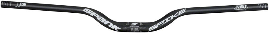 Spank Spike 800 Race Handlebar - 31.8mm Clamp 800mm 50mm Rise Black/Gray Flat/Riser Handlebar Spank   
