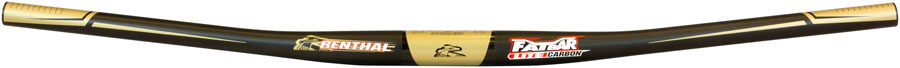Renthal FatBar Lite Carbon Zero Rise Handlebar: 31.8mm 0x780mm Carbon Flat/Riser Handlebar Renthal   