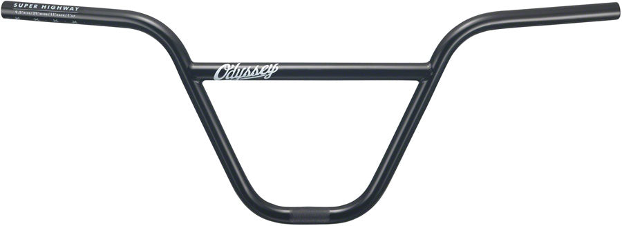Odyssey Super Highway BMX BMX Handlebar - 9.5" Black BMX Handlebars Odyssey   