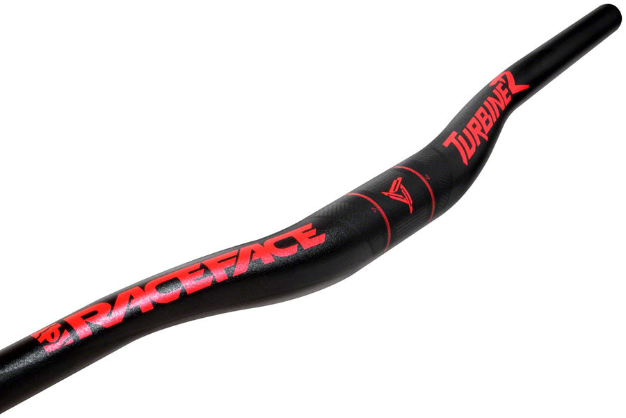 RaceFace Turbine R Riser Handlebar: 35 x 800mm 20mm Rise Red Flat/Riser Handlebar Race Face   