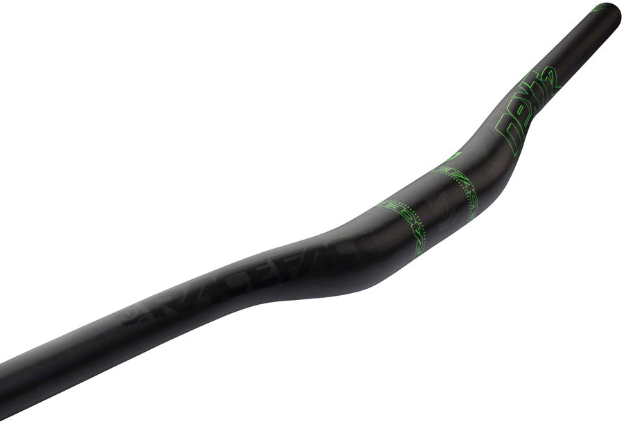 RaceFace NEXT R 35 Carbon Riser Handlebar - 35 x 800mm 20mm Rise Green Flat/Riser Handlebar Race Face   