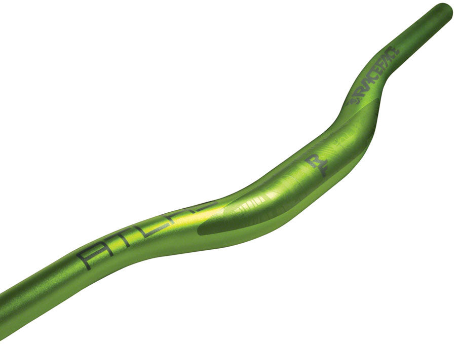 RaceFace Atlas 35 Riser Handlebar 35 x 820mm 35mm Rise Stealth Green Flat/Riser Handlebar Race Face   