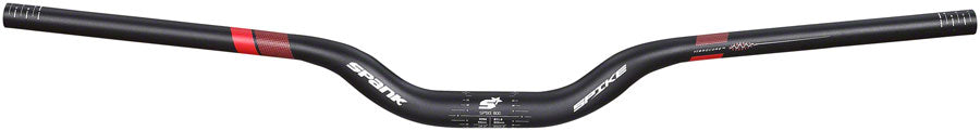 Spank Spike 800 Vibrocore Riser Handlebar: 31.8 800mm 50mm Rise Black/Red Flat/Riser Handlebar Spank   
