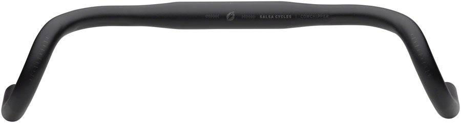 Salsa Cowchipper Drop Handlebar - Aluminum 31.8mm 40cm Black Handlebars Salsa   