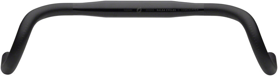 Salsa Cowchipper Deluxe Drop Handlebar - Aluminum 31.8mm 40cm Black Handlebars Salsa   