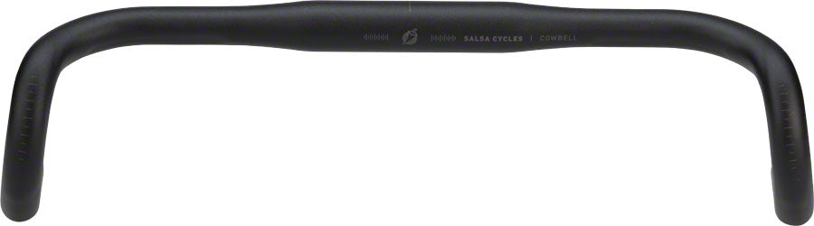 Salsa Cowbell Drop Handlebar - Aluminum 31.8mm 44cm Black Handlebars Salsa   