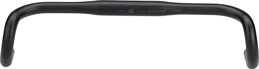 Salsa Cowbell Drop Handlebar - Aluminum 31.8mm 46cm Black Handlebars Salsa   