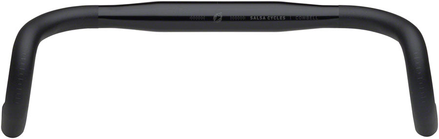 Salsa Cowbell Deluxe Drop Handlebar - Aluminum 31.8mm 38cm Black Handlebars Salsa   