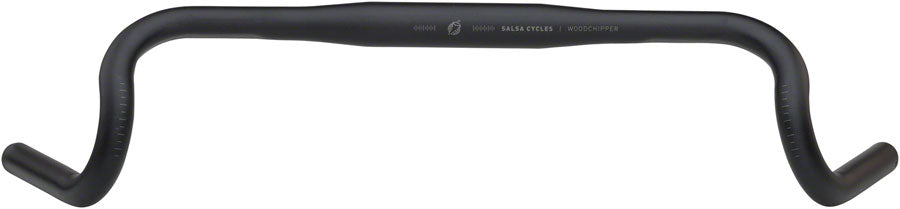 Salsa Woodchipper Drop Handlebar - Aluminum 31.8mm 46cm Black Handlebars Salsa   