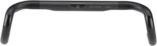 Salsa Cowbell Carbon Drop Handlebar - Carbon 31.8mm 40cm Black Handlebars Salsa   