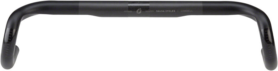 Salsa Cowbell Carbon Drop Handlebar - Carbon 31.8mm 46cm Black Handlebars Salsa   