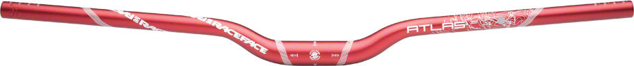 RaceFace Atlas Riser Handlebar 31.8 x 785mm 1-1/4" Rise Red Flat/Riser Handlebar Race Face   