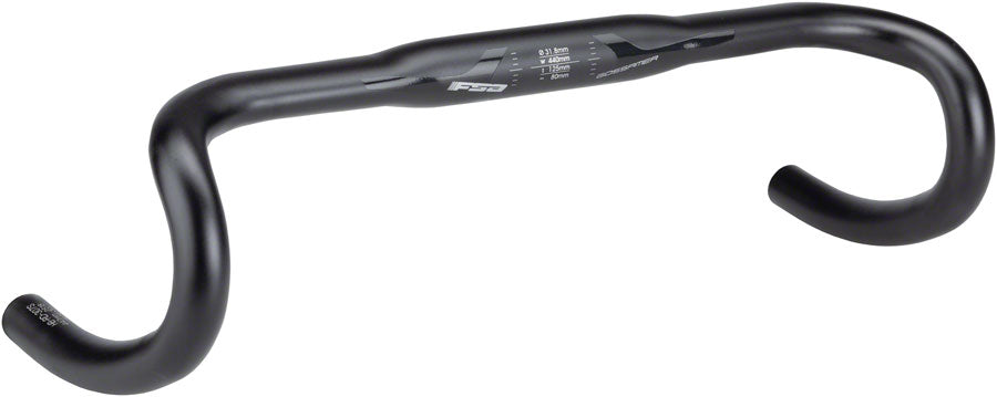 Full Speed Ahead Gossamer Compact Drop Handlebar - Aluminum 31.8mm 44cm BLK Handlebars FSA   