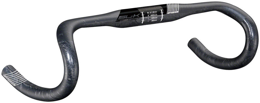 Full Speed Ahead SL-K Compact Drop Handlebar - Carbon 31.8mm 44cm Black Handlebars FSA   