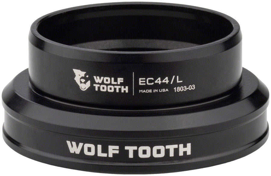 Wolf Tooth Premium Headset - EC44/40 Lower Black Headset Lower Wolf Tooth   