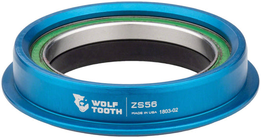 Wolf Tooth Premium Headset - ZS56/40 Lower Blue Headset Lower Wolf Tooth   