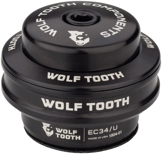 Wolf Tooth Performance Headset - EC34/28.6 Upper 16mm Stack Black Headset Upper Wolf Tooth   