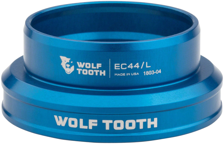Wolf Tooth Performance Headset - EC44/40 Lower Blue Headset Lower Wolf Tooth   