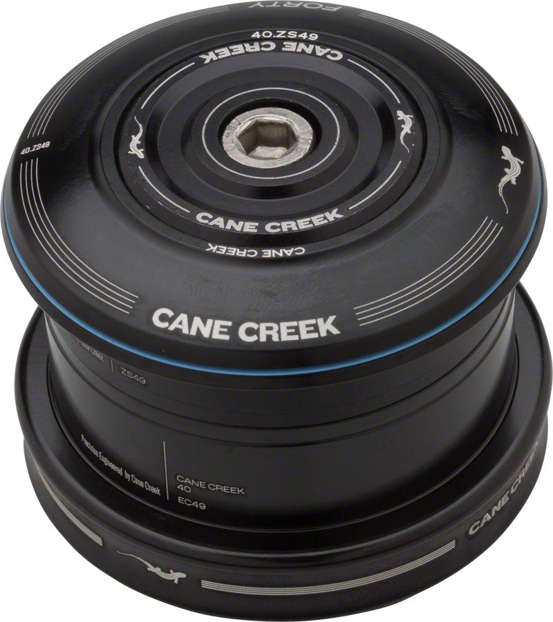 Cane Creek 40 ZS49/28.6 EC49/40 Headset Black Headsets Cane Creek   