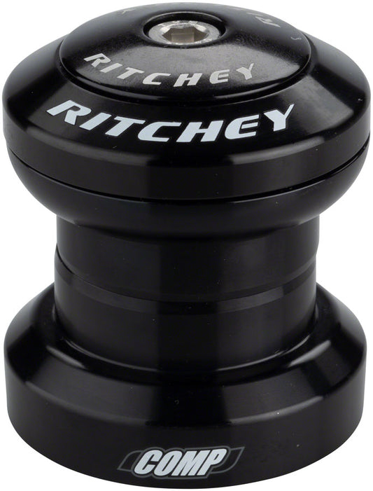 Ritchey Comp Logic Headset: Cartridge 1-1/8" Black Headsets Ritchey   