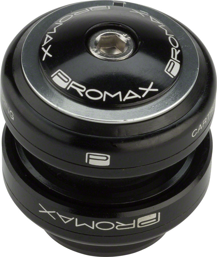 Promax PI-2 Steel Sealed Bearing 1" Press in Headset Black Headsets Promax   