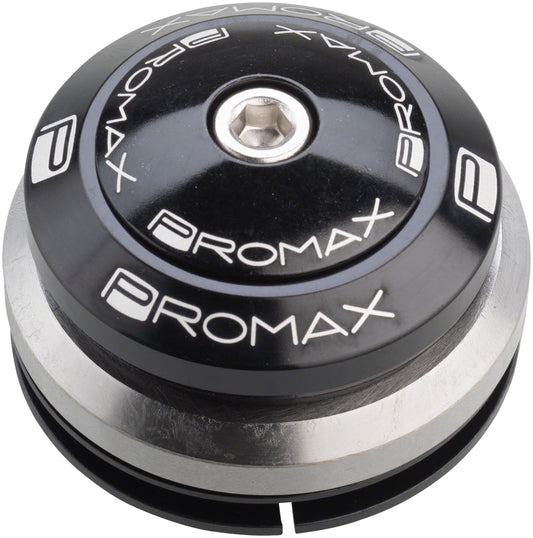 Promax IG-45 Alloy Sealed Integrated Tapered 1-1/8 Top 1.5" Bottom Headset Includes 1-1/8" Fork Race BLK Headsets Promax   