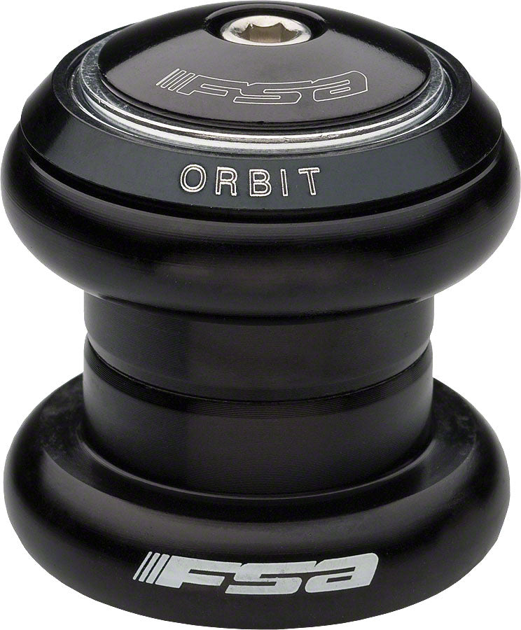 Full Speed Ahead ORBIT DL 1-1/8" Threadless Headset Black Headsets FSA   