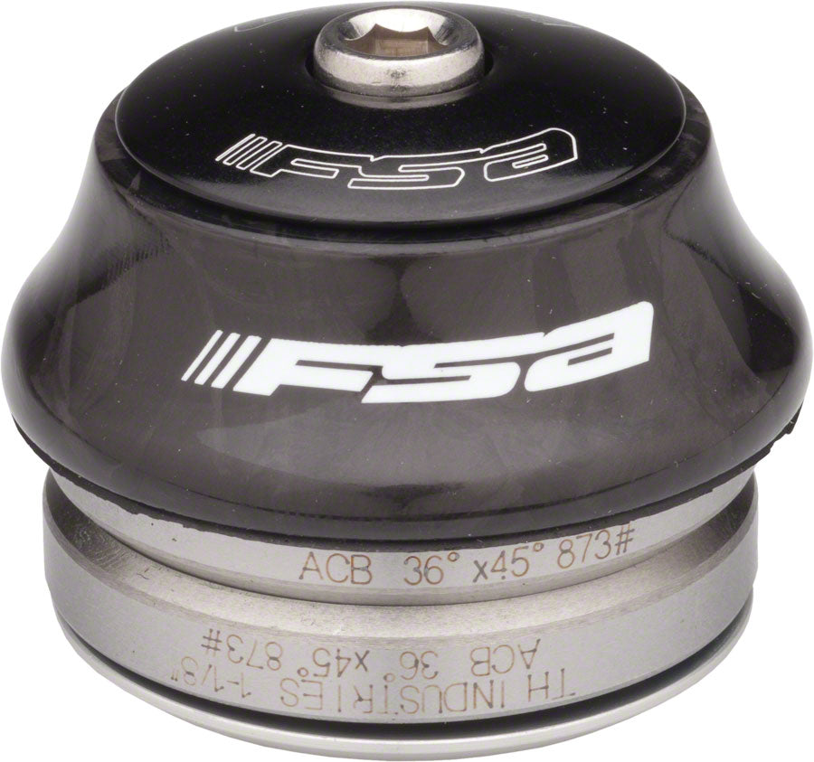 Full Speed Ahead Orbit IS-2 Carbon 1-1/8" Internal Headset w/ 15mm tall cover Headsets FSA   