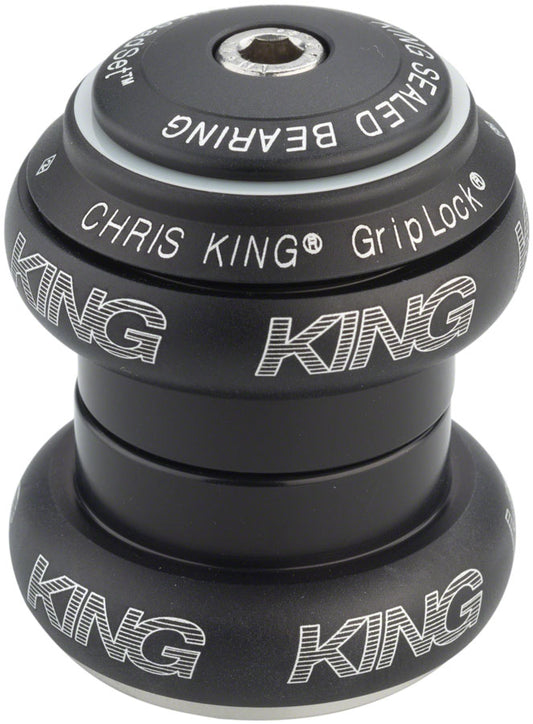 Chris King NoThreadSet Headset - 1-1/8" Matte Black Headsets Chris King   