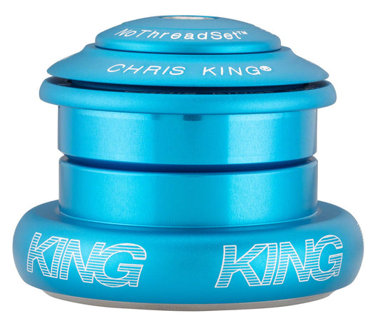 Chris King InSet i7 Headset - 1-1/8 - 1.5" 44/44mm Matte Turquoise Headsets Chris King   