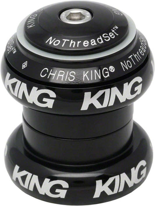 Chris King NoThreadSet Headset - 1-1/8" Black Headsets Chris King   