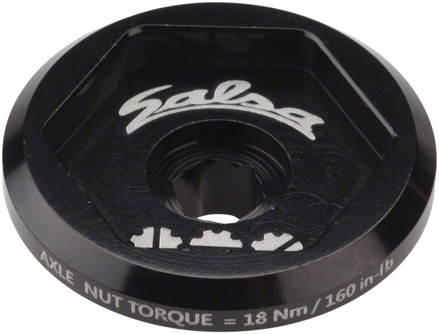 Salsa Split Pivot Dropout Tool Top Cap Black with Black Bolt Headset Top Cap Salsa   