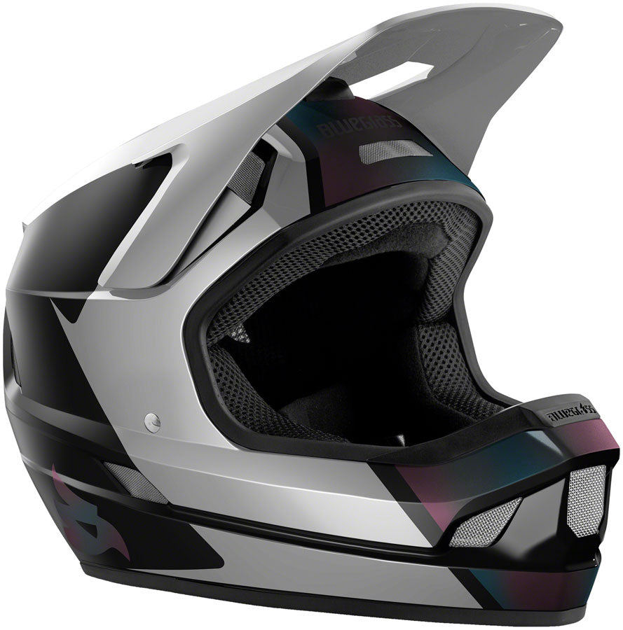 Bluegrass Legit Helmet - White Iridescent Matte Medium Helmets Bluegrass   