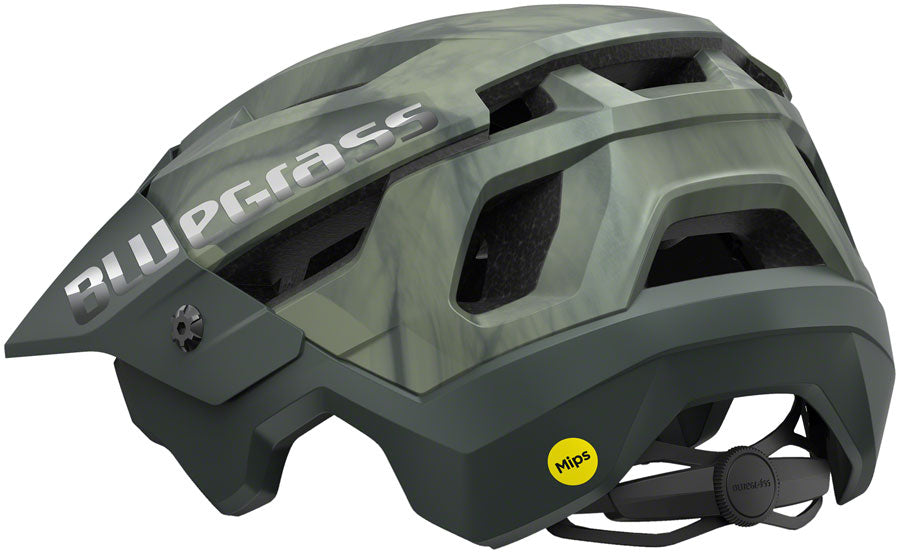 Bluegrass Rogue Core MIPS Helmet - Green Tie-Dye Matte Large Helmets Bluegrass   