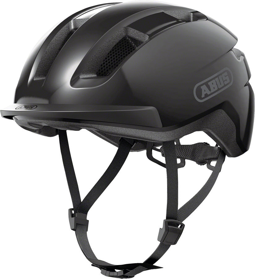 Abus Purl-y Helmet - Shiny Black Medium Helmets Abus   